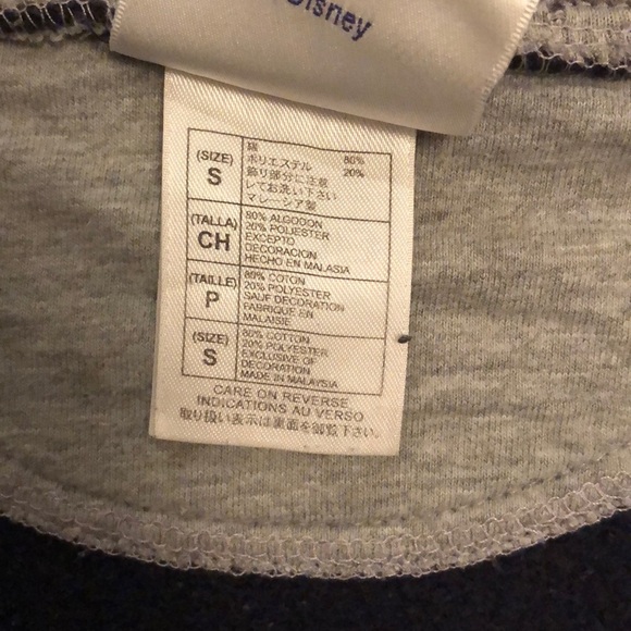 Disneyland zip up blue hoodie. Embroidered Mickey! - Picture 5 of 7